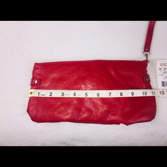 NWT Red Fashion Express Clutch - Picture 5 of 7
